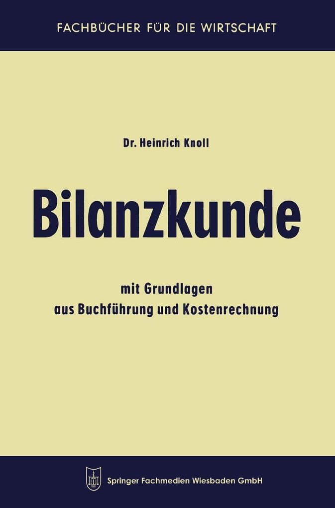 Bilanzkunde