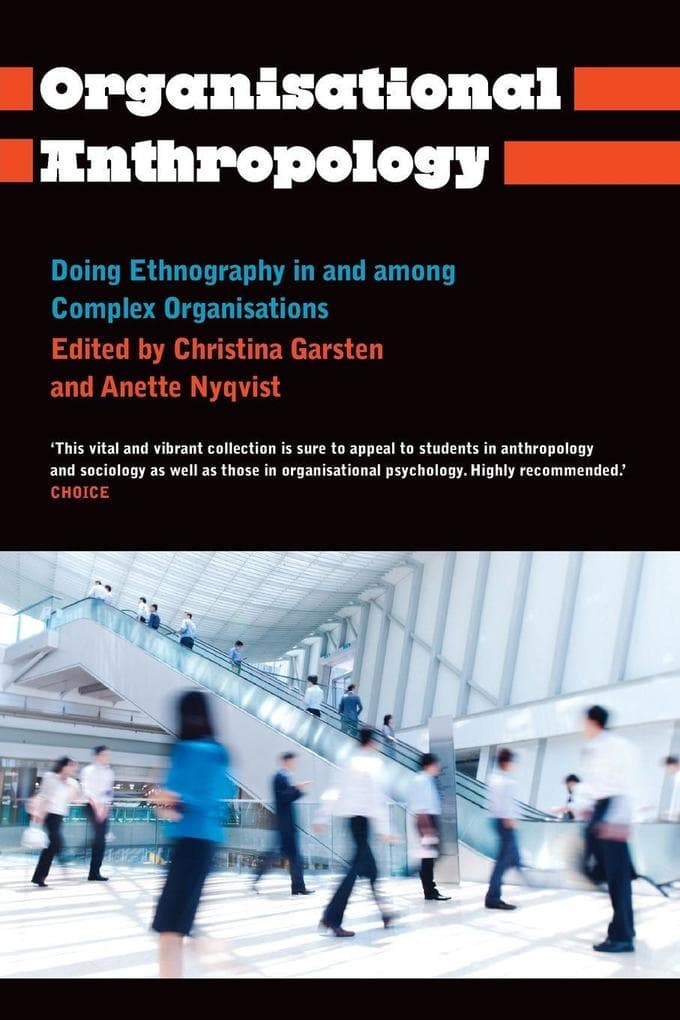 Organisational Anthropology