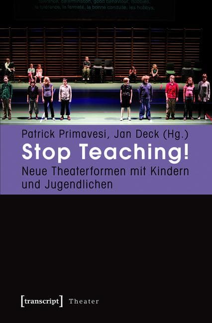 Stop Teaching!