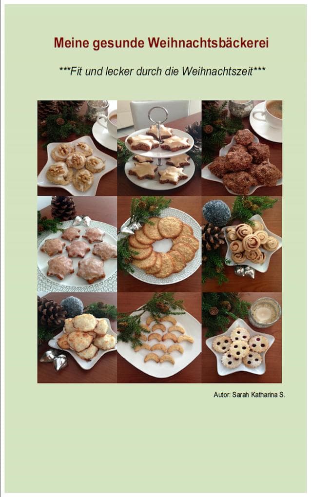 Meine gesunde Weihnachtsbäckerei