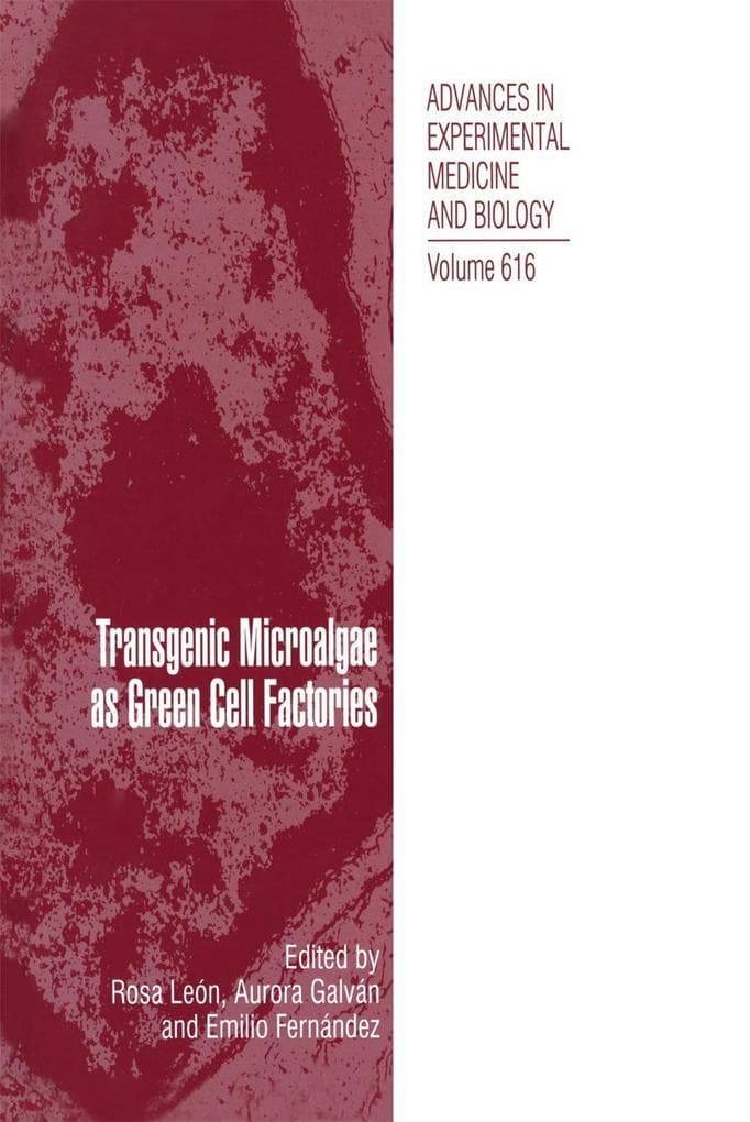 Transgenic Microalgae as Green Cell Factories