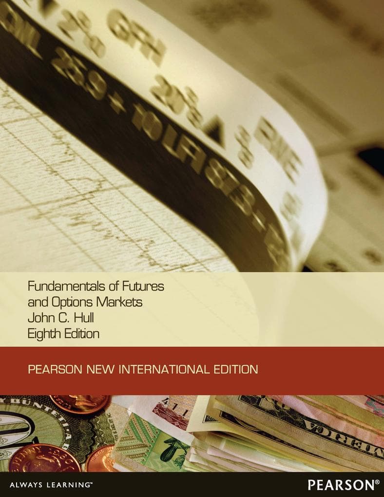 Fundamentals of Futures and Options Markets