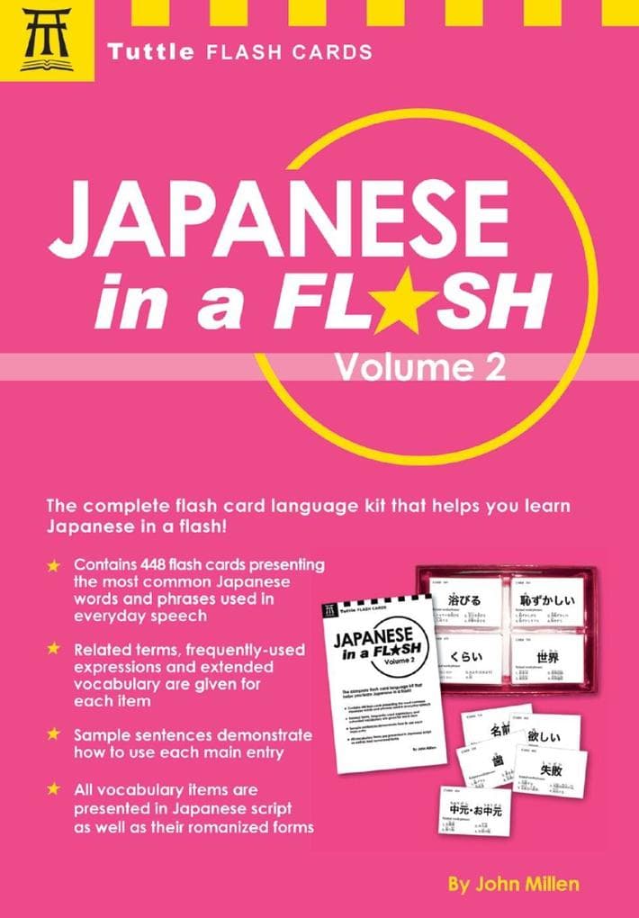 Japanese in a Flash Volume 2