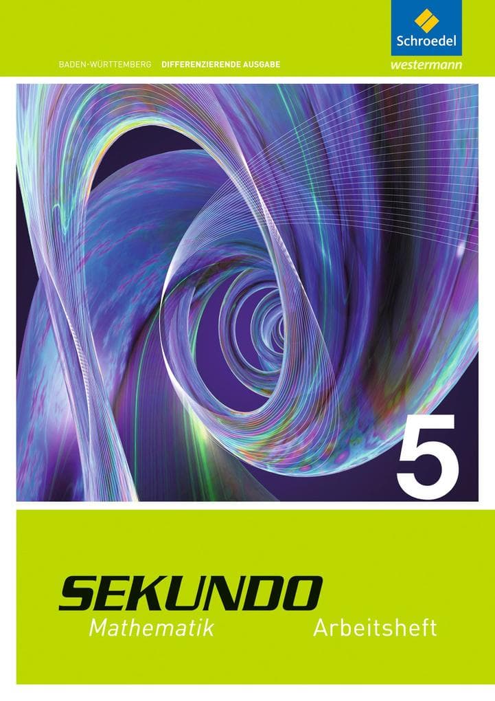 Sekundo 5. Arbeitsheft. Baden-Württemberg