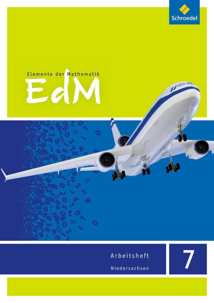 Elemente der Mathematik 7. Arbeitsheft. Sekundarstufe 1. G9. Niedersachsen