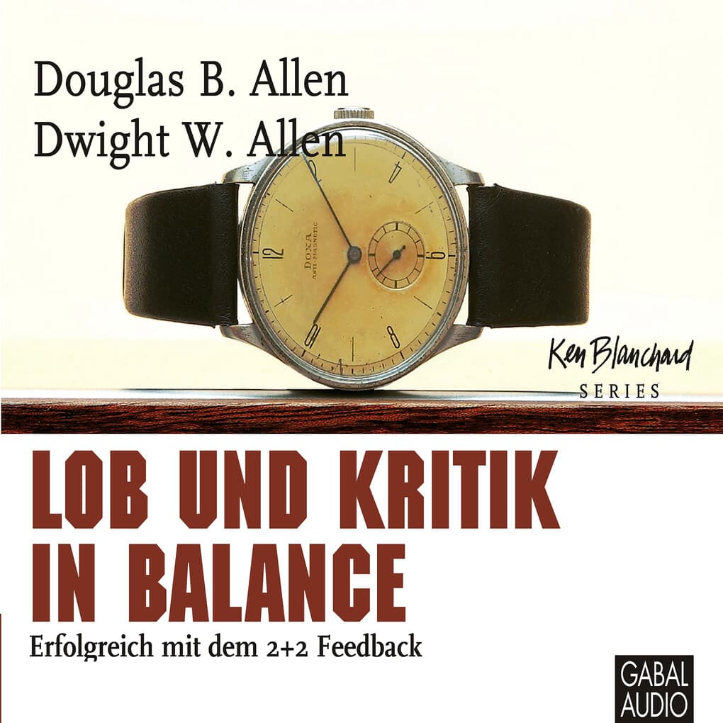Lob und Kritik in Balance