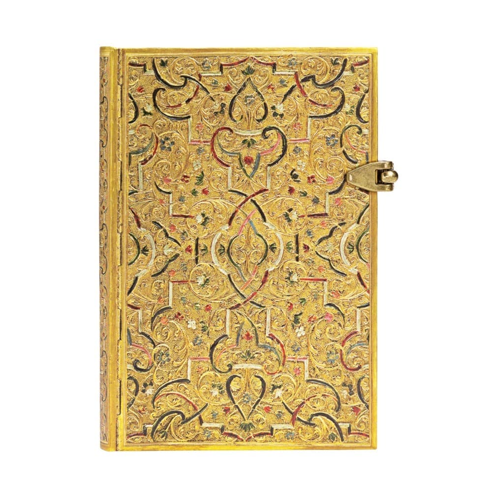 Gold Inlay Mini Lined Hardcover Journal