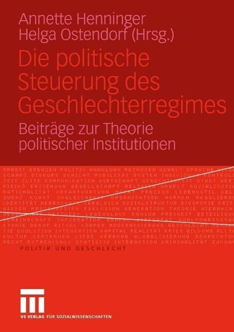 Die politische Steuerung des Geschlechterregimes