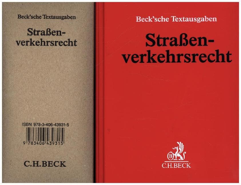 Straßenverkehrsrecht (ohne Fortsetzungsnotierung). Inkl. 114. Ergänzungslieferung