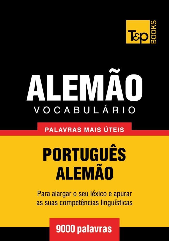 Vocabulário Português-Alemão - 9000 palavras