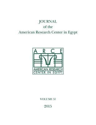 Journal of the American Research Center in Egypt, Volume 51 (2015)