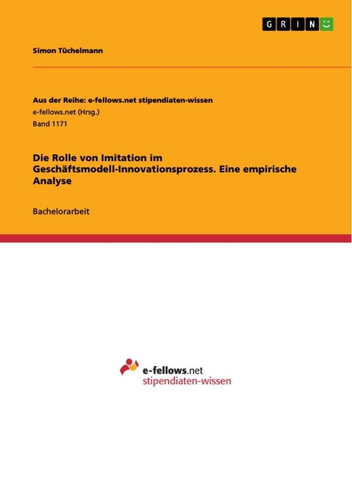 Die Rolle von Imitation im Geschäftsmodell-Innovationsprozess. Eine empirische Analyse
