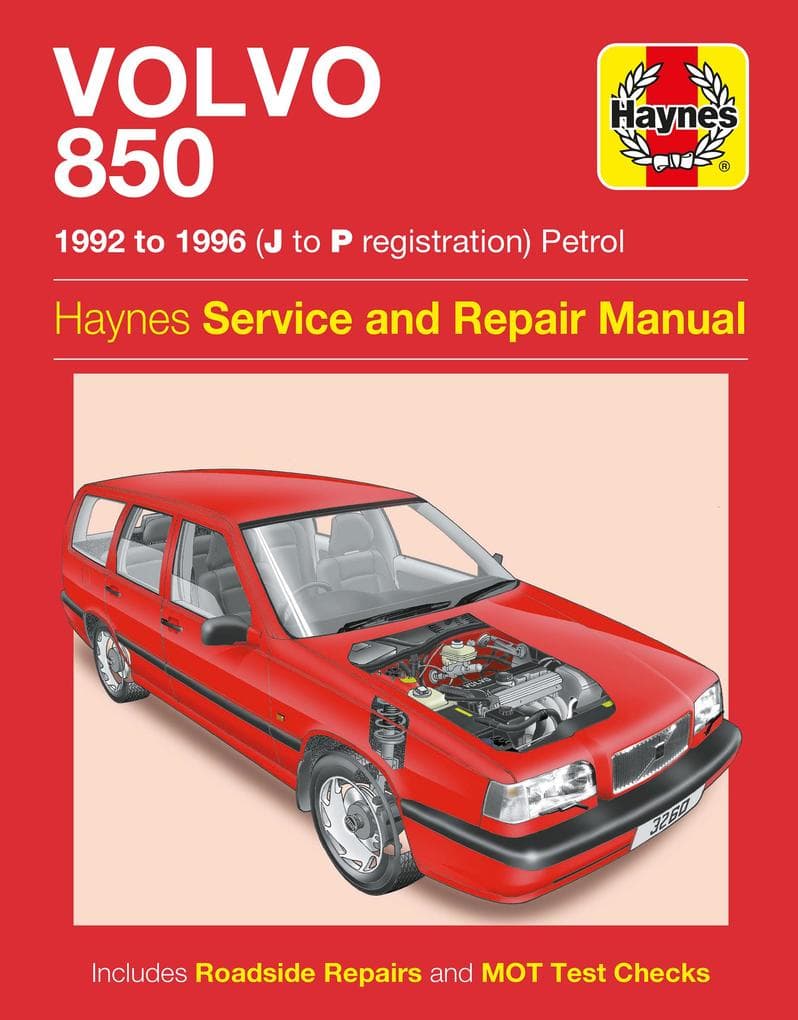 Volvo 850 Petrol (92 - 96) Haynes Repair Manual