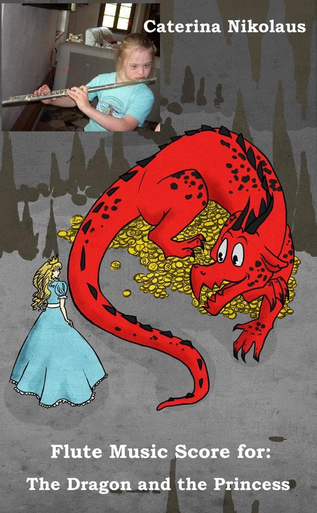 Flute Music Score for: The Dragon and the Princess