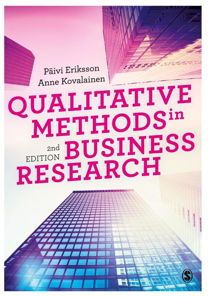 Qualitative Methods in Business Research