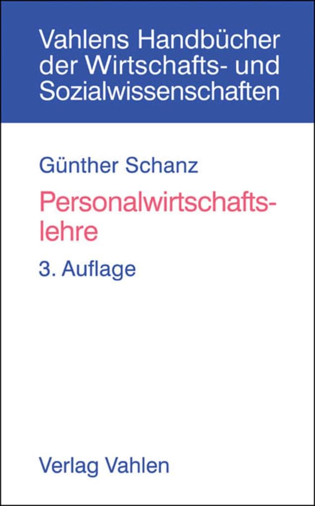 Personalwirtschaftslehre