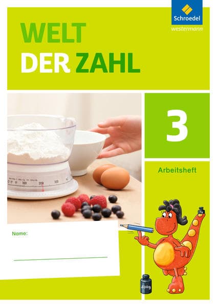 Welt der Zahl 3. Arbeitsheft. Allgemeine Ausgabe