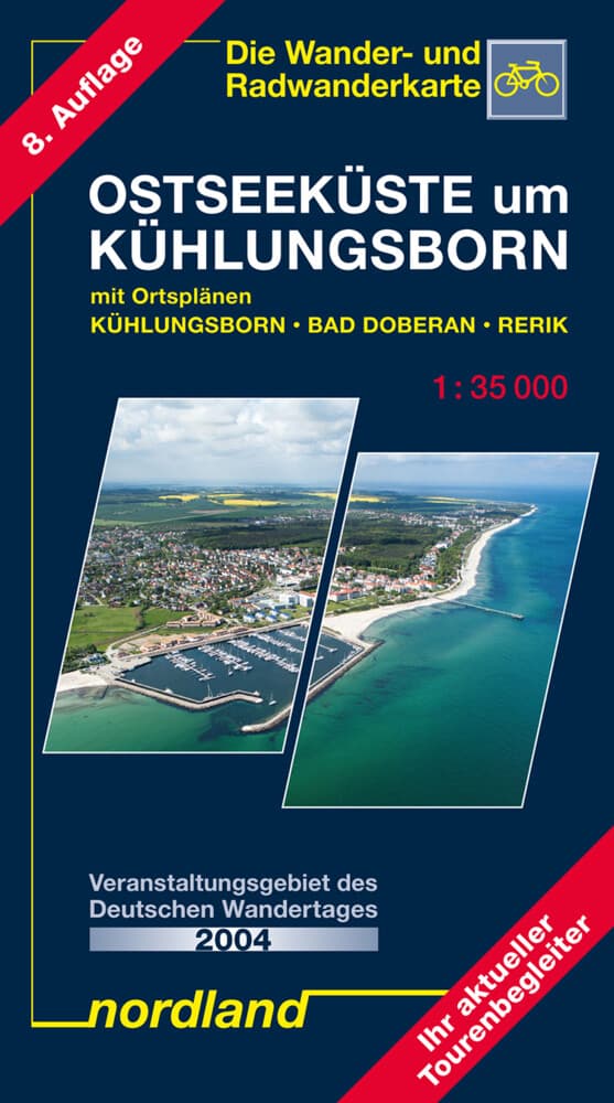 Ostseeküste um Kühlungsborn 1 : 35 000