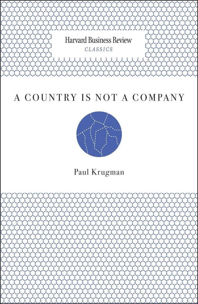 A Country Is Not a Company