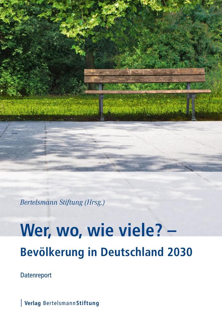 Wer, wo, wie viele? - Bevölkerung in Deutschland 2030