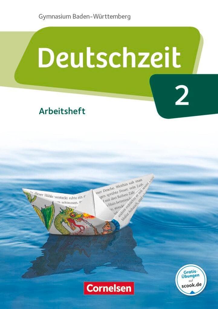 Deutschzeit Band 2: 6. Schuljahr - Baden-Württemberg - Arbeitsheft mit Lösungen