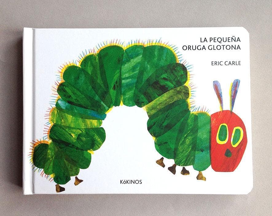 La pequeña oruga glotona