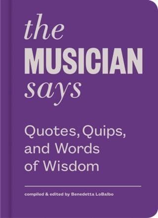 Musician Says