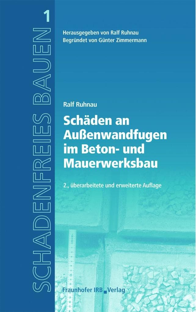 Schäden an Außenwandfugen im Beton- und Mauerwerksbau.