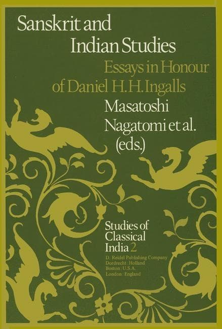 Sanskrit and Indian Studies