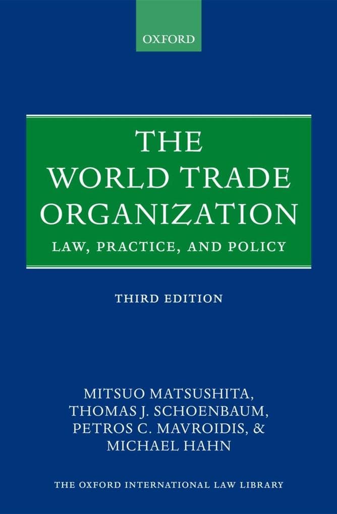 The World Trade Organization