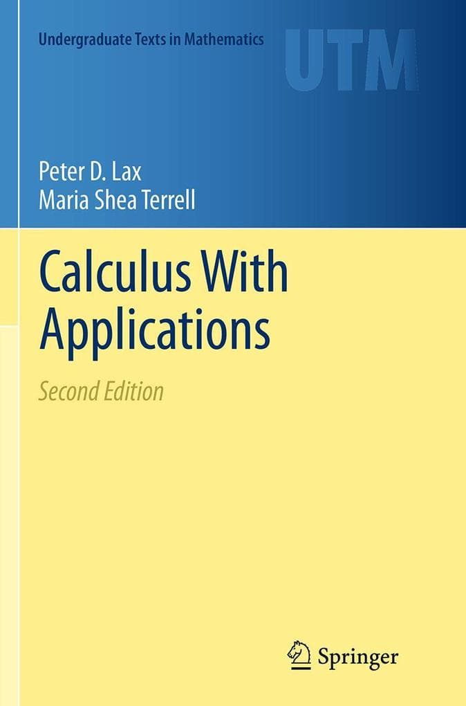 Calculus With Applications