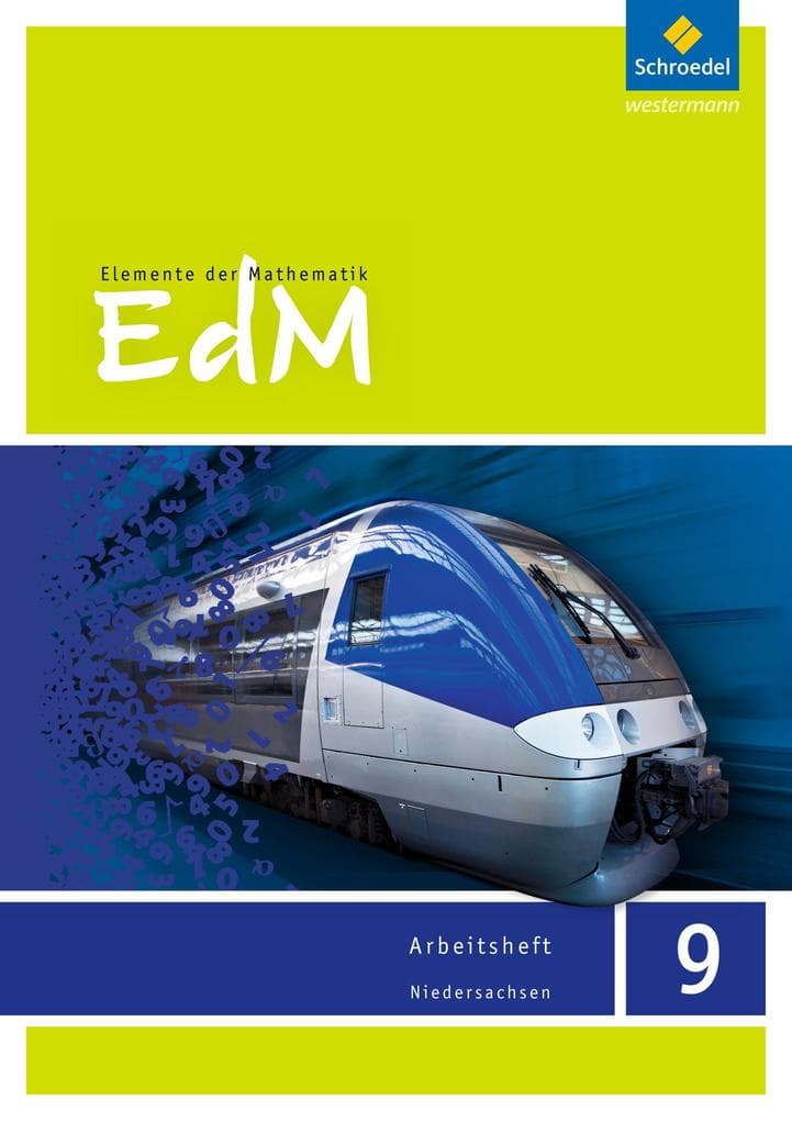 Elemente der Mathematik 9. Arbeitsheft. G9. Niedersachsen