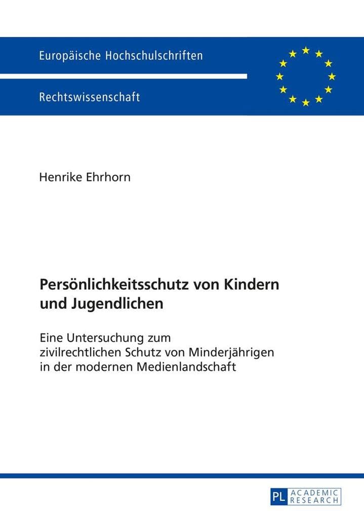 Persönlichkeitsschutz von Kindern und Jugendlichen