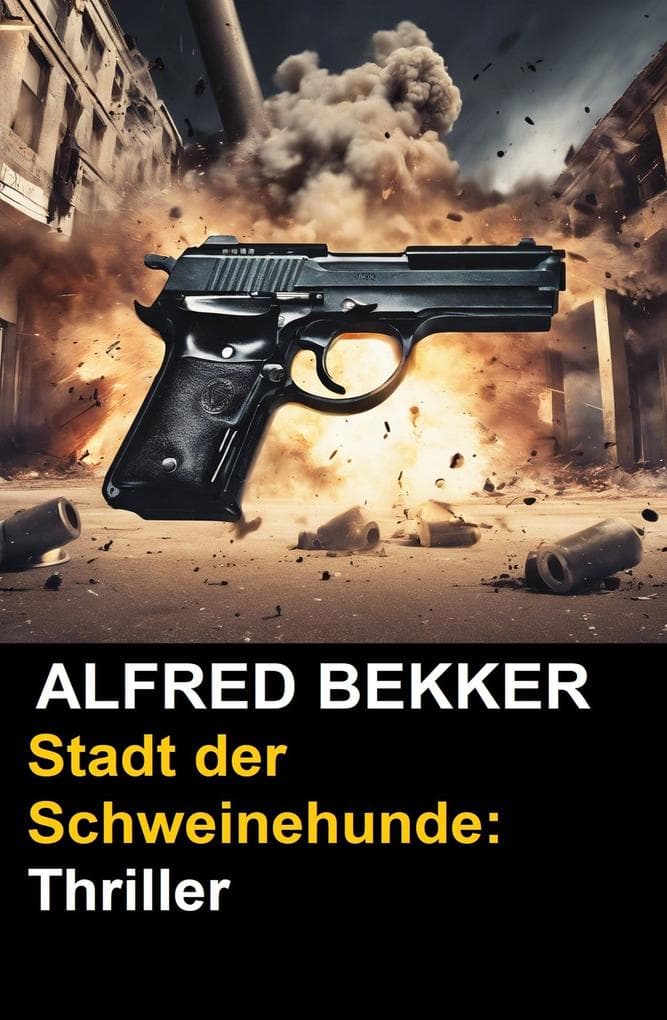 Stadt der Schweinehunde: Thriller (Alfred Bekker Thriller Edition)