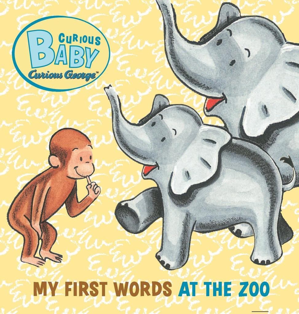 Curious Baby My First Words at the Zoo