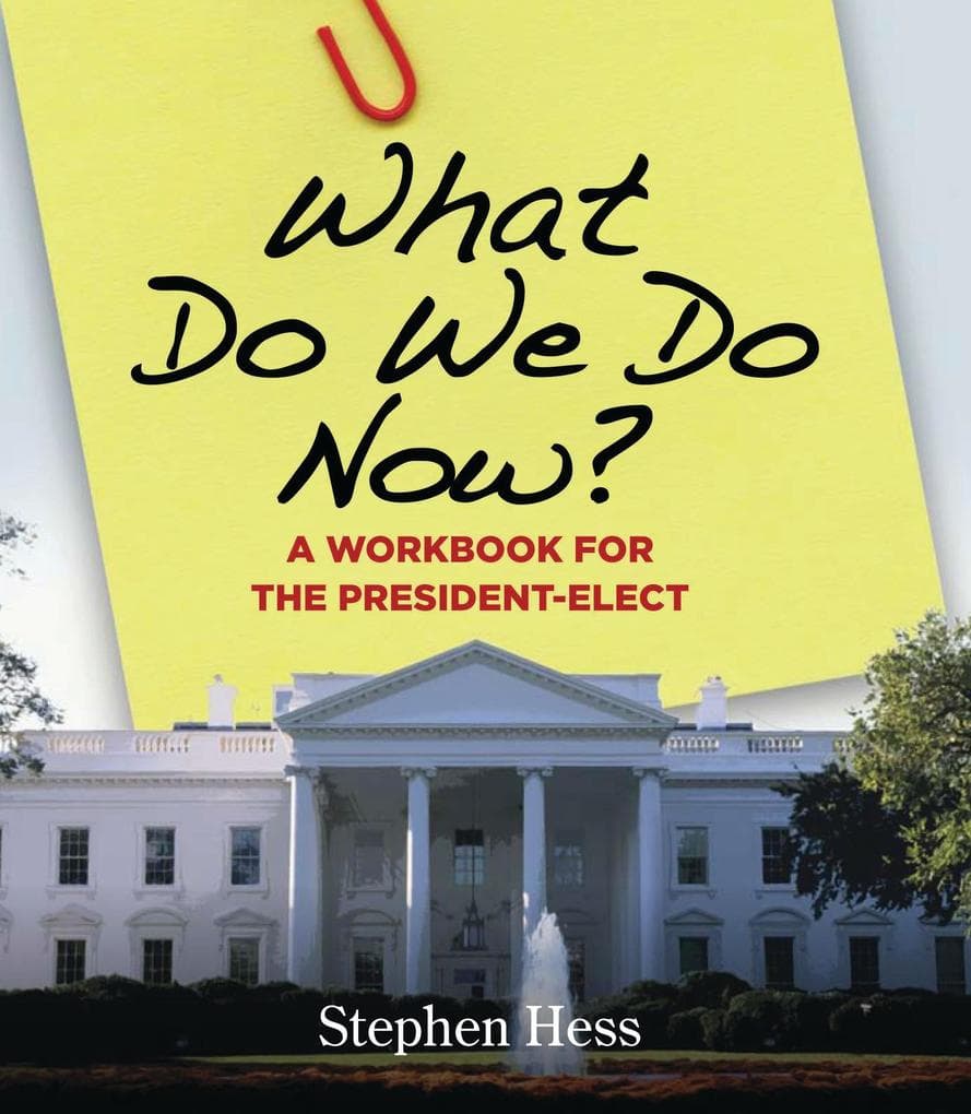 What Do We Do Now?