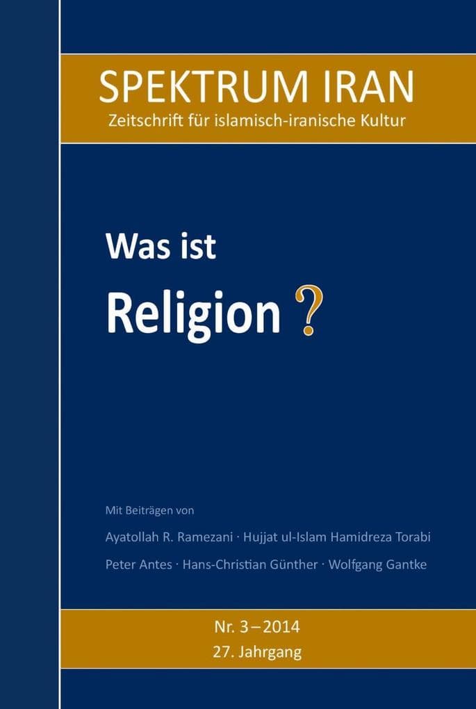 Was ist Religion?