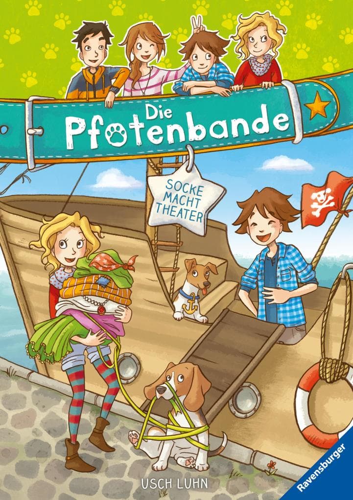 Die Pfotenbande, Band 2 - Socke macht Theater