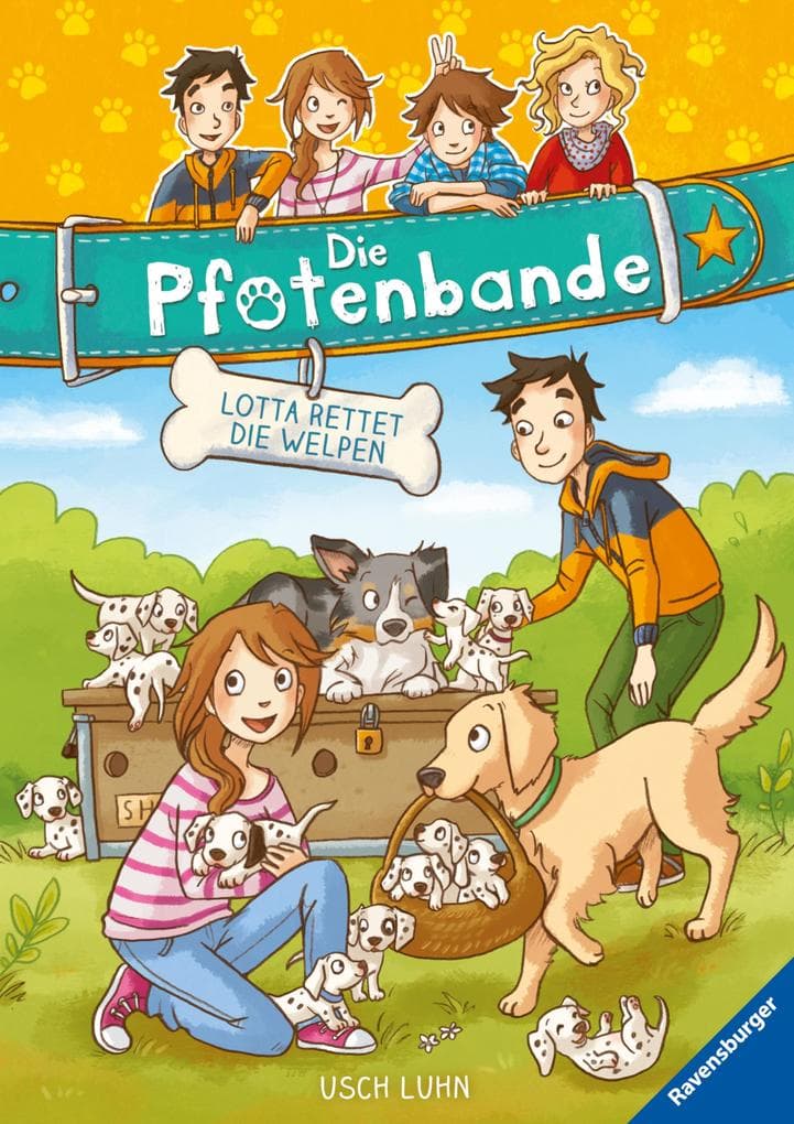 Die Pfotenbande, Band 1 - Lotta rettet die Welpen