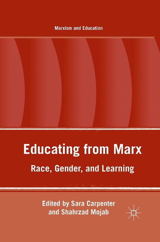 Educating from Marx