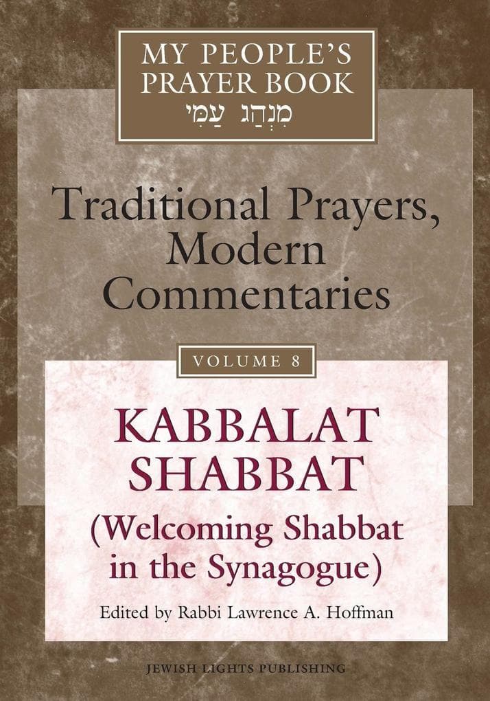My People's Prayer Book Vol 8