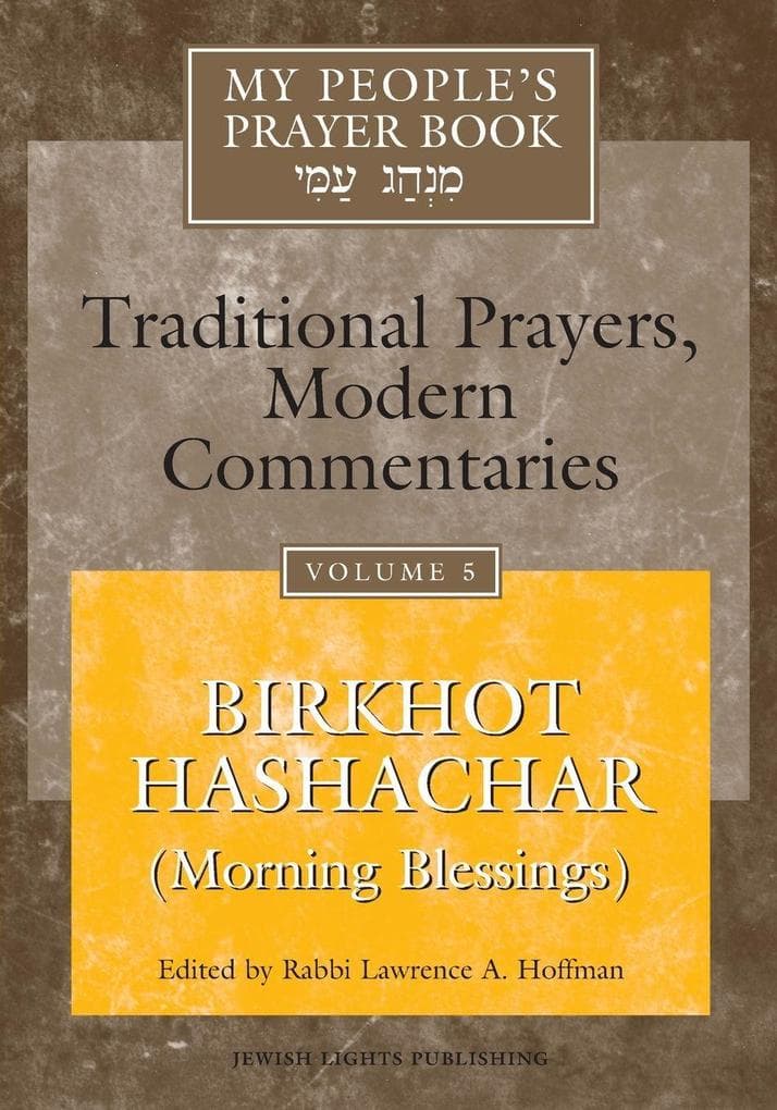 My People's Prayer Book Vol 5