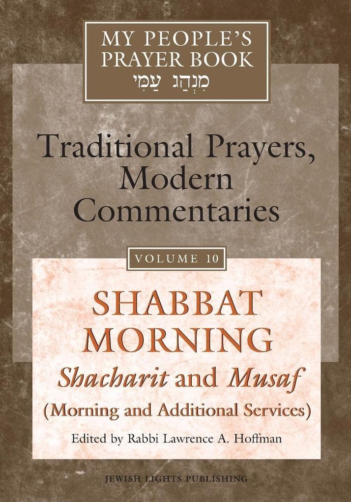 My People's Prayer Book Vol 10