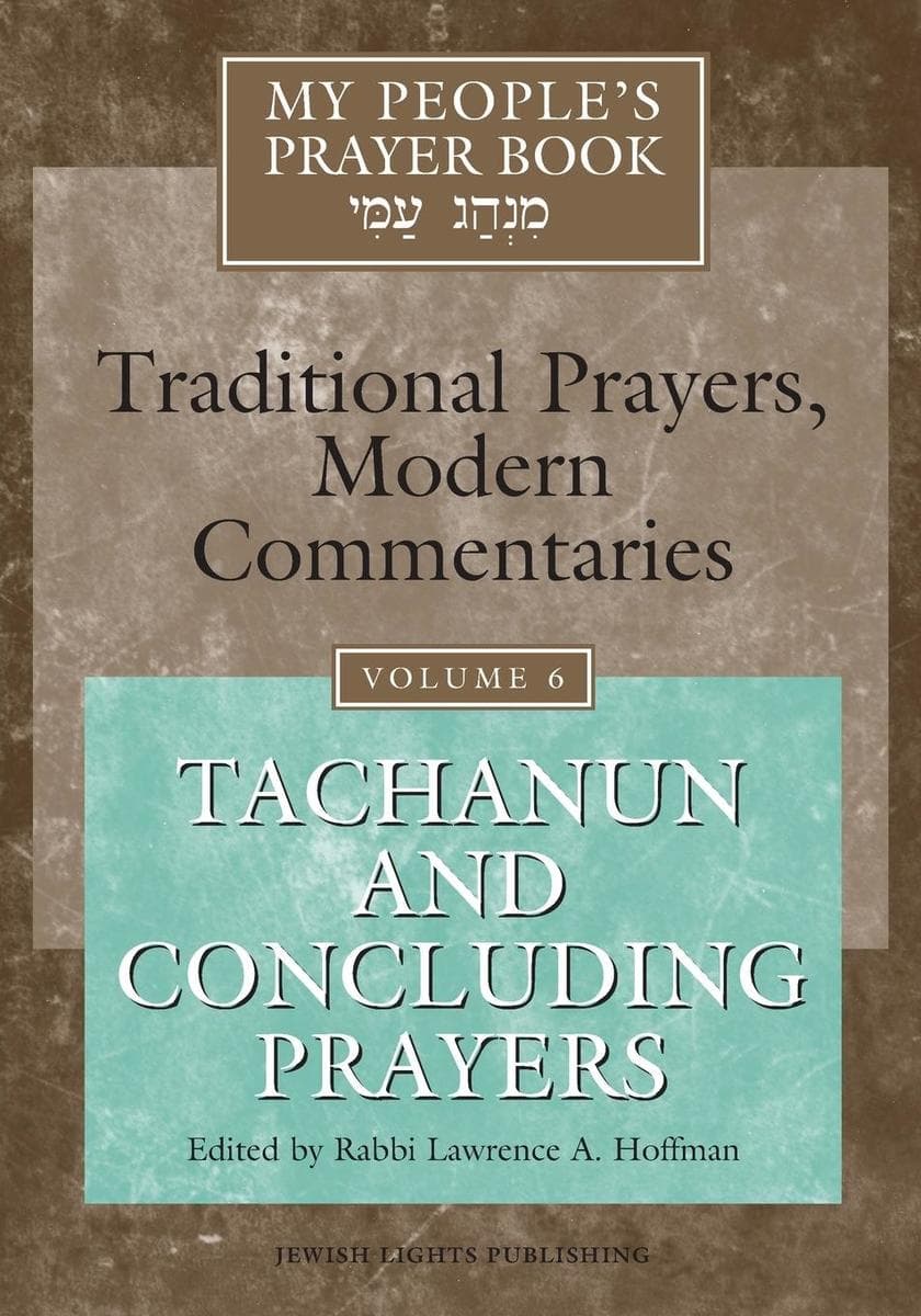 My People's Prayer Book Vol 6