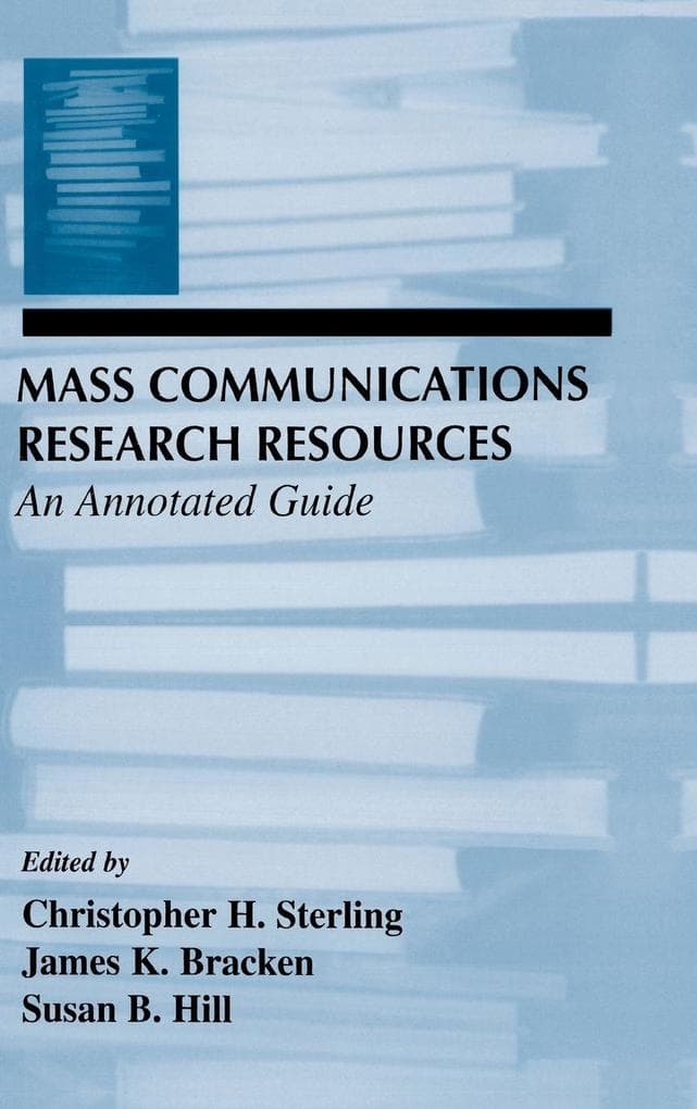 Mass Communications Research Resources