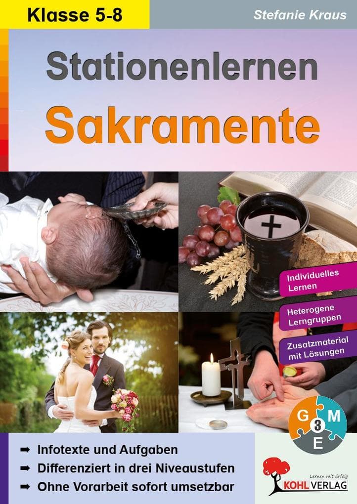 Stationenlernen Sakramente / Klasse 5-8