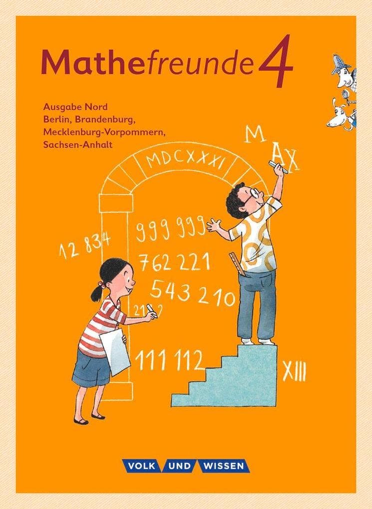 Mathefreunde 4. Schuljahr - Nord - Schülerbuch mit Kartonbeilagen