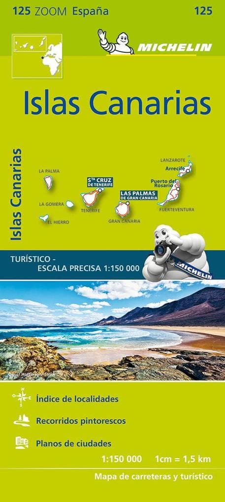 Iles Canaries - Zoom Map 125