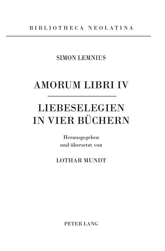 Amorum Libri IV