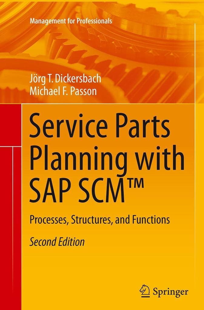 Service Parts Planning with SAP SCM(TM)
